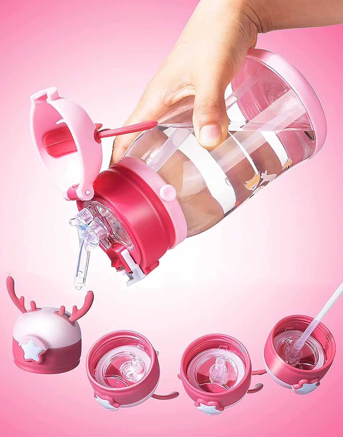 Reindeer Sipper 600ml