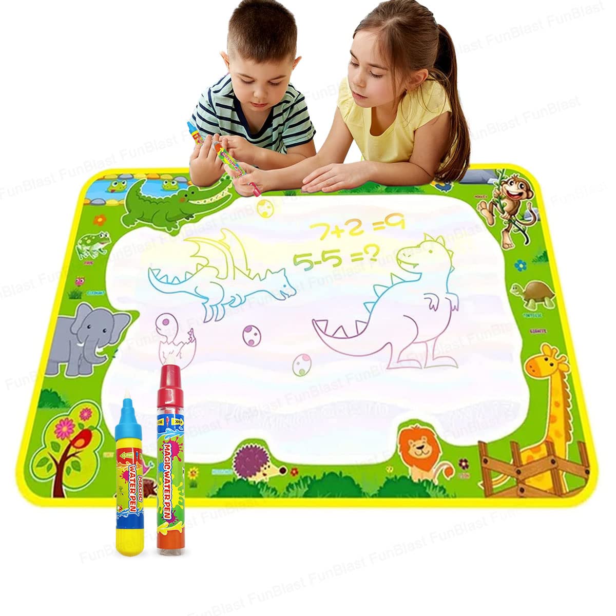 Kids water drawing mat