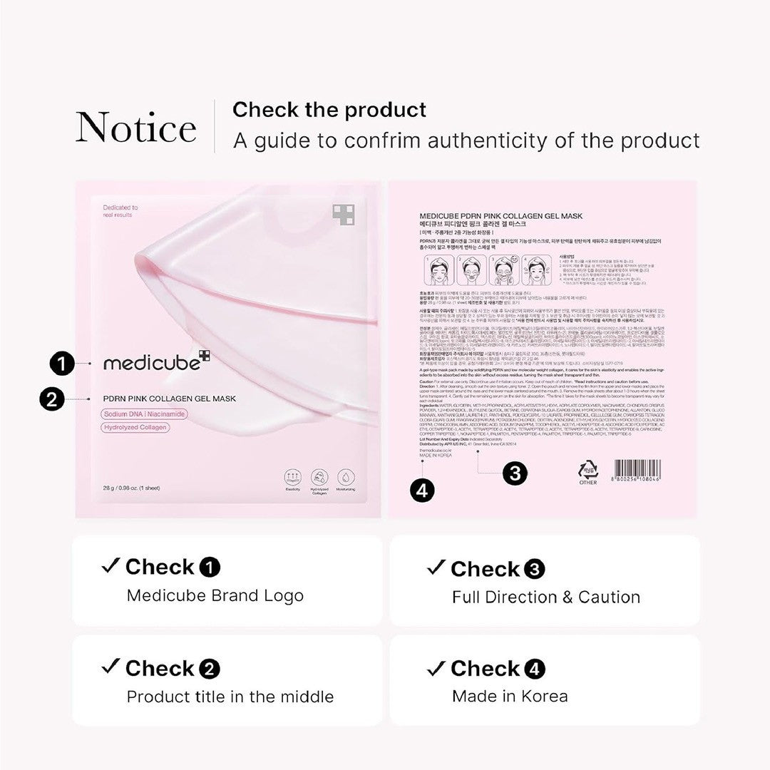 Medicube PDRN Pink Collagen Jelly Mask - 28 g