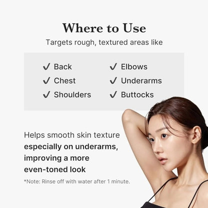 Medicube Red Body Peeling Shot, AHA + BHA Exfoliating Body Spray