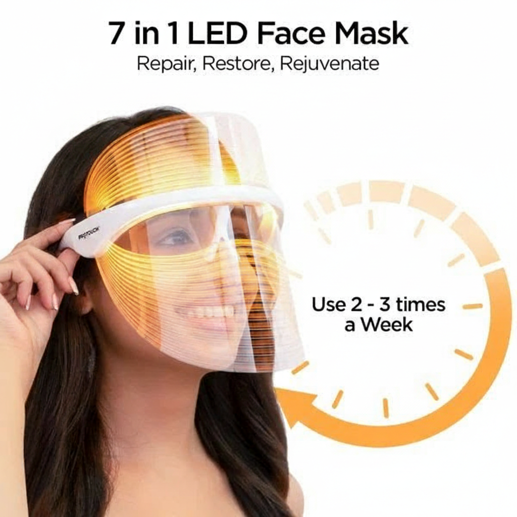 7 in 1 LED Anti Ageing Facial Mask